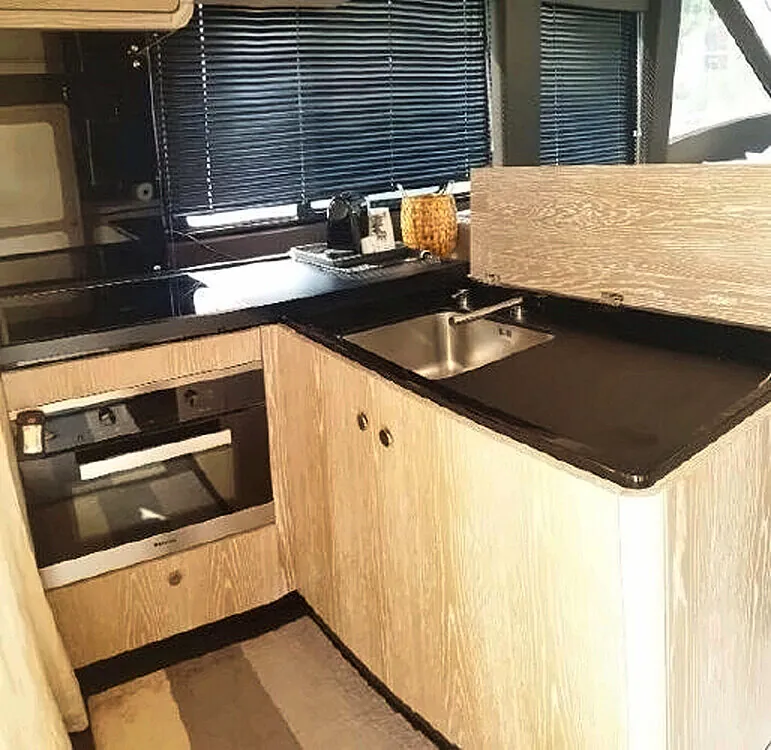 Galley with Miele appliances