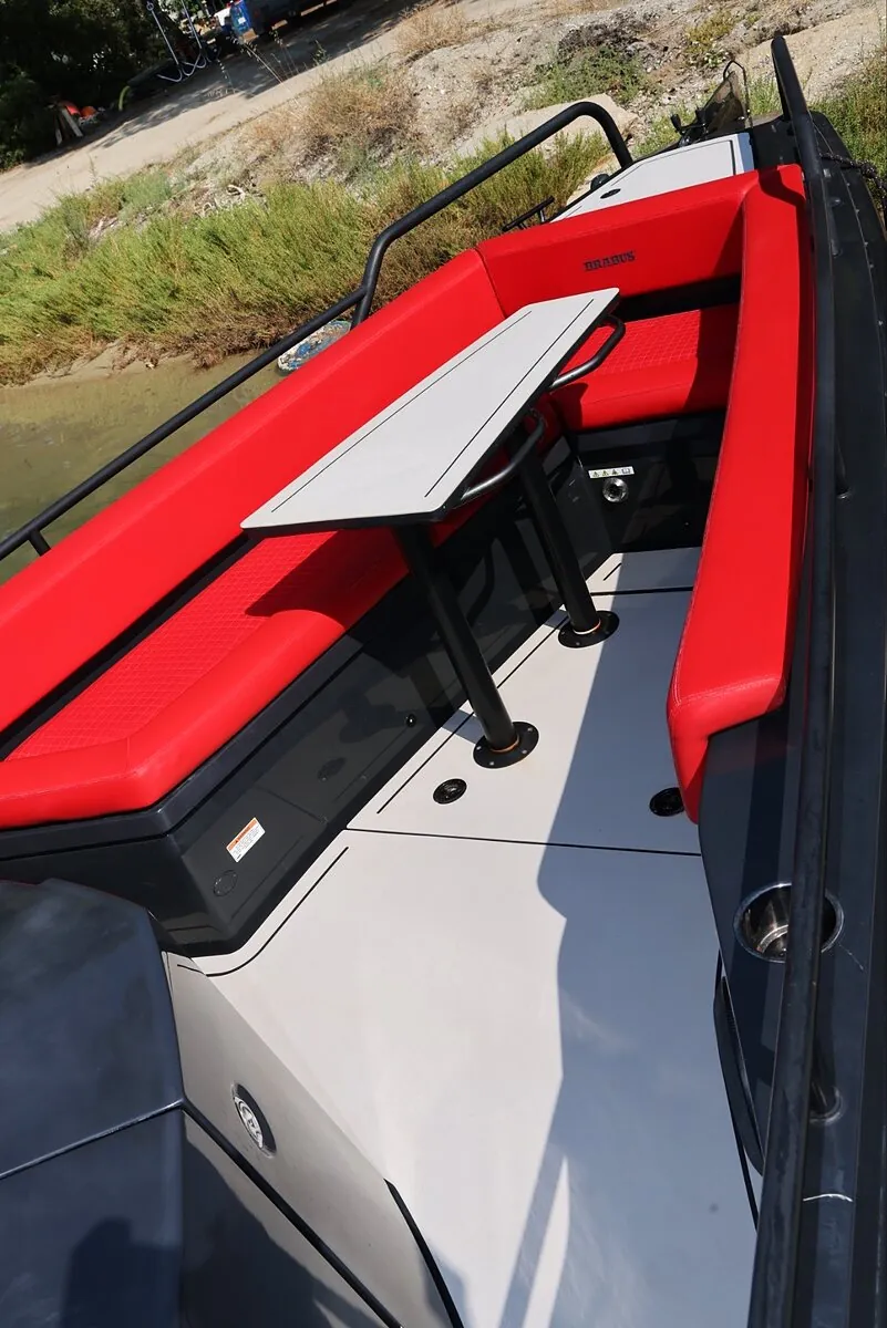 Convertible bow seating with table