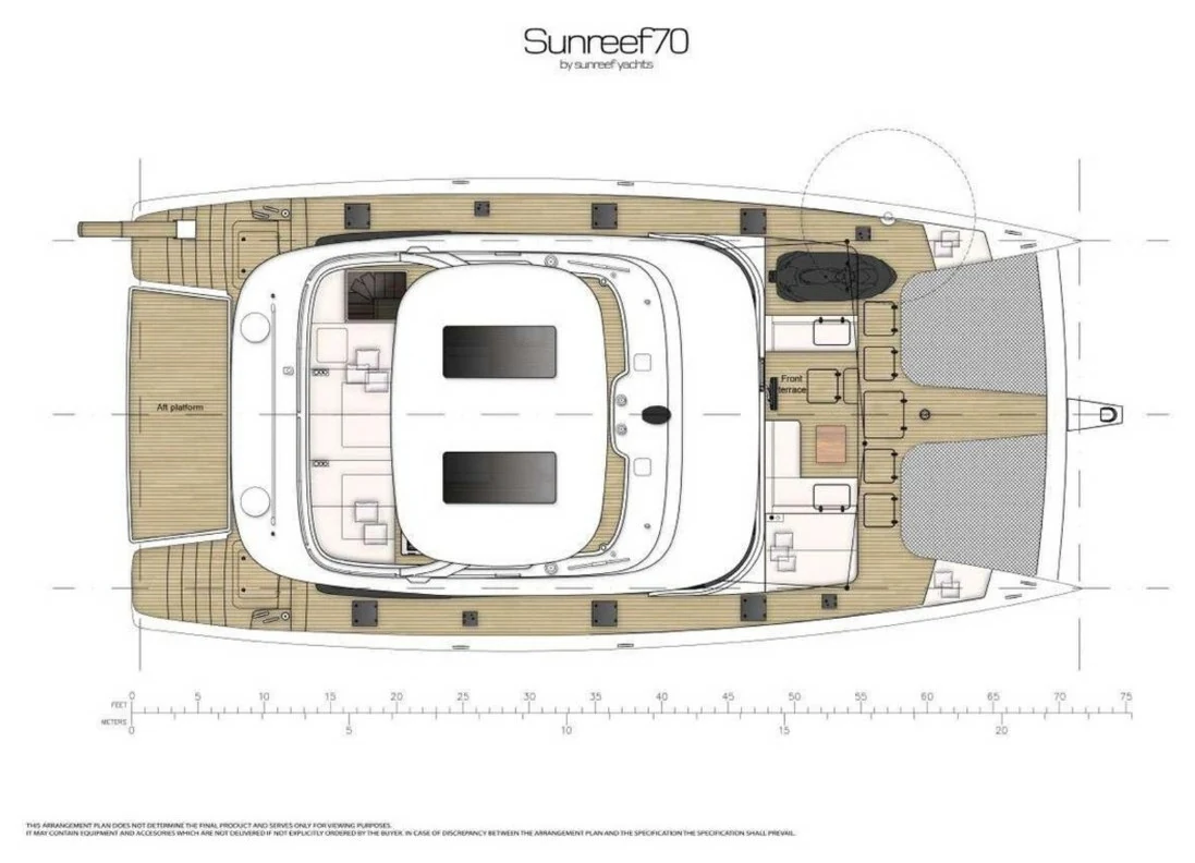 Deck plan, Flybridge